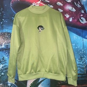 Powerpuff Girls Buttercup Sweater 💚